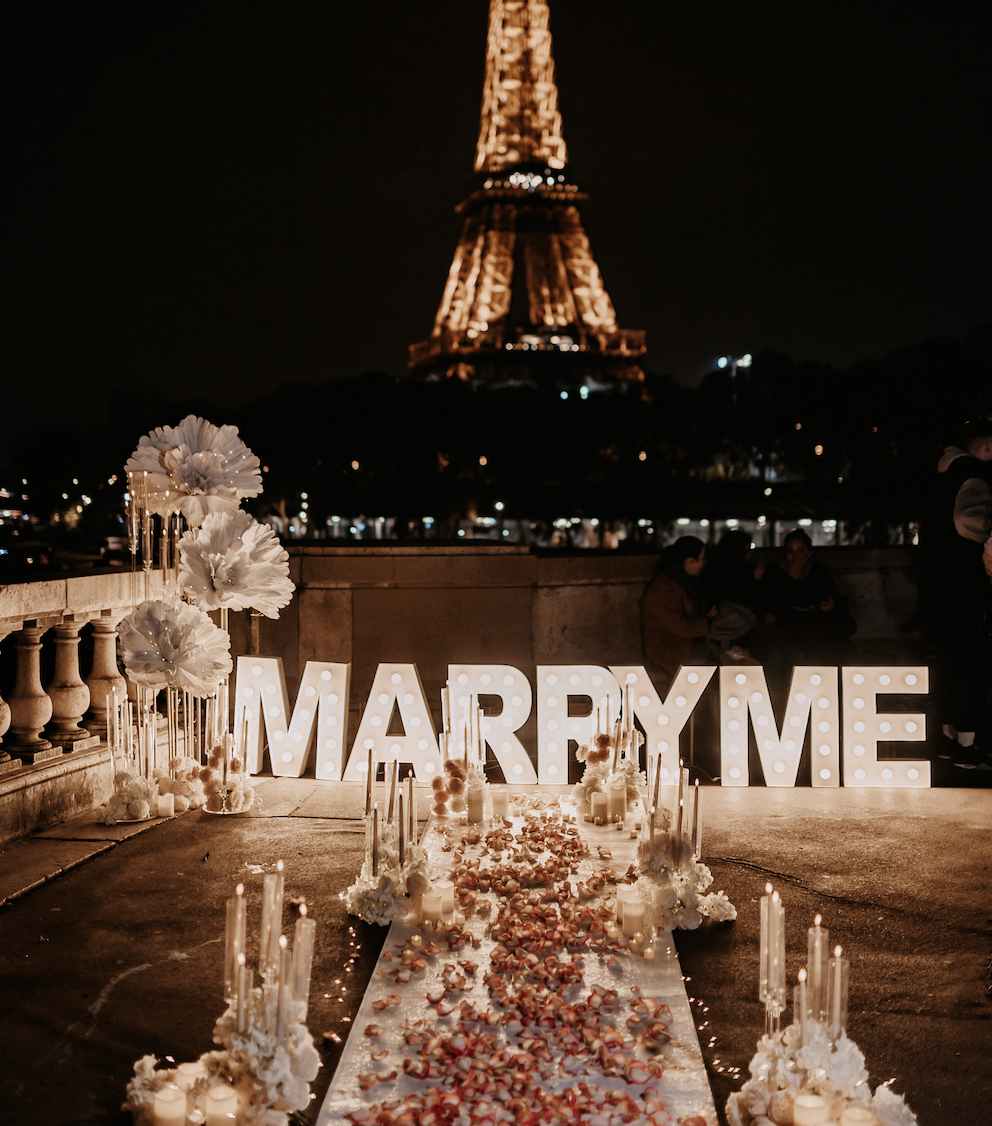 Can I Propose in Front of the Eiffel Tower? 