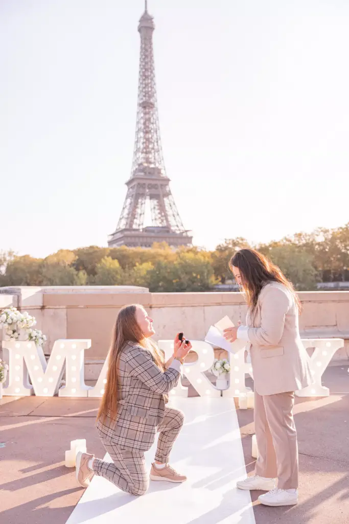 Celebrate Love Exclusive Lesbian Proposal Planning Paris